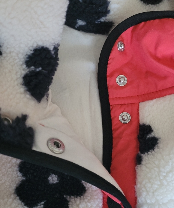 Free People Hit The Slops Fleece Snap Buttons Jacket - Picture 9 of 14